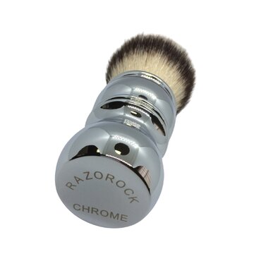 RazoRock Chrome synthetic shaving brush