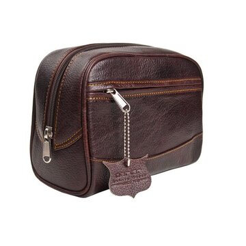 Parker beauty travel case leather