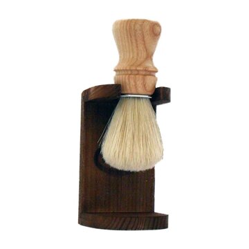 Antigua Barbearia de Bairro Shaving Brush Wooden Holder