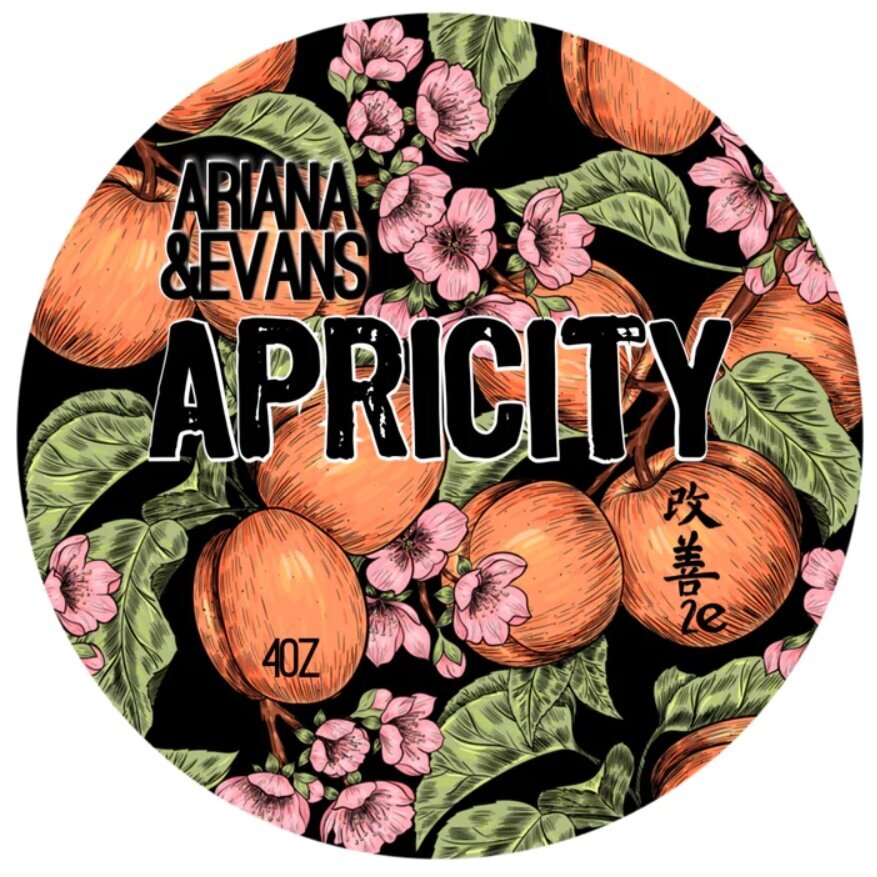 Ariana e Evans shaving cream Apricity K2E 118ml 