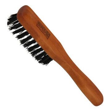 BRDS beard brush 01020 boar bristle long handle size s