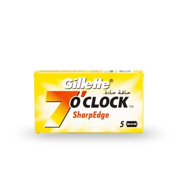 Gillette 7 O clock Yellow 100 double edge razor blades