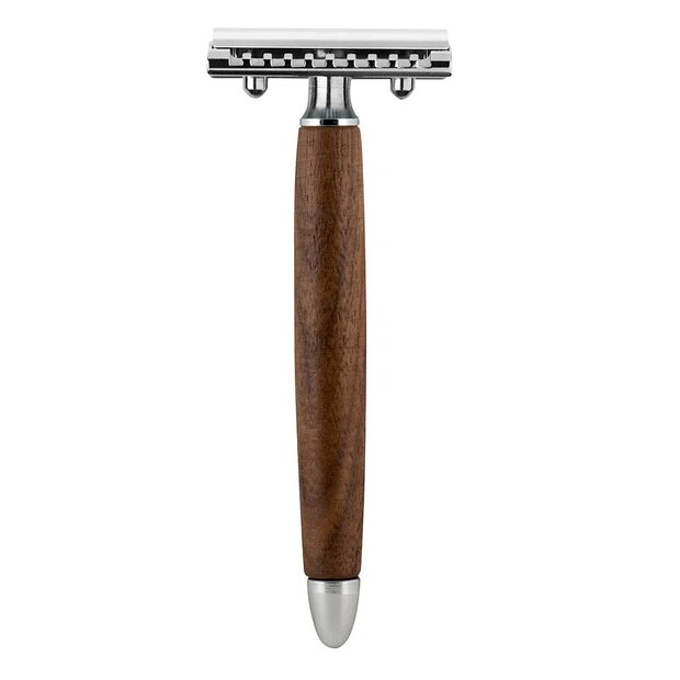 Varnostni brivnik Fatip Walnut Wood