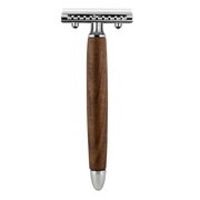 Varnostni brivnik Fatip Walnut Wood