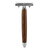 Varnostni brivnik Fatip Walnut Wood