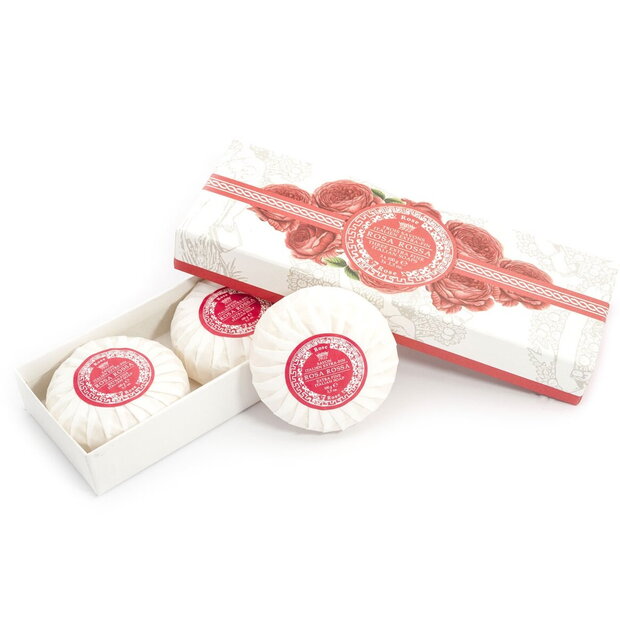 Darilni set mil Saponificio Varesino Rose Grecale