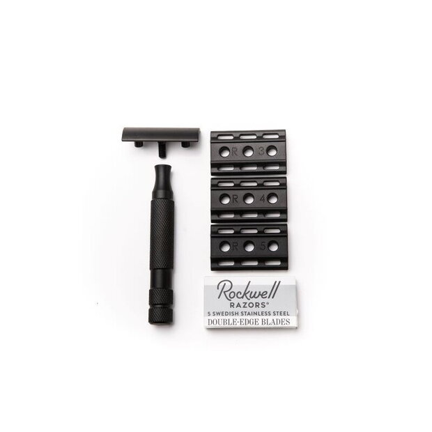 Varnostni brivnik Rockwell Black 6S