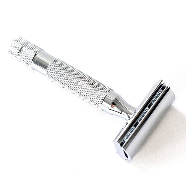 Varnostni brivnik Rockwell 2C White Chrome