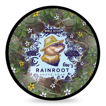 Noble Otter shaving soap Rainroot 118ml