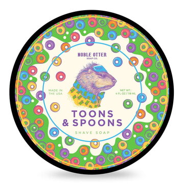 Noble Otter shaving soap Toons and Spoons 118ml