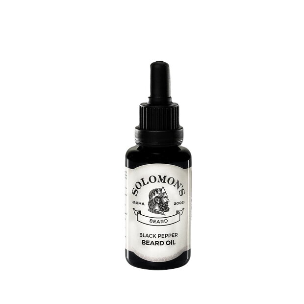 Olje za brado Solomon's Black Pepper