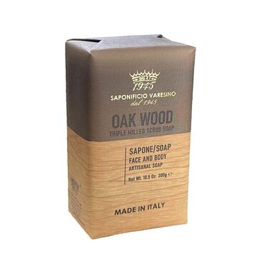 Saponificio Varesino Oak Wood - Paper Wrapped Soap 300g
