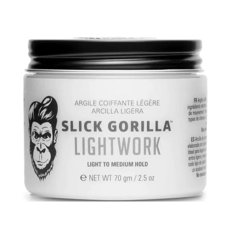 Slick Gorilla Lightwork Matte Clay Pomade 70g 