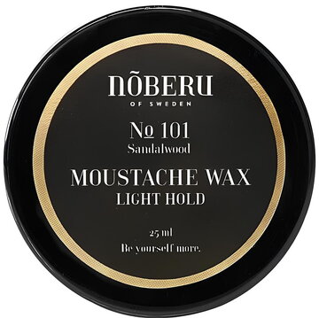 Noberu Of Sweden Sandalwood Strong Hold Mustache Wax 25ml