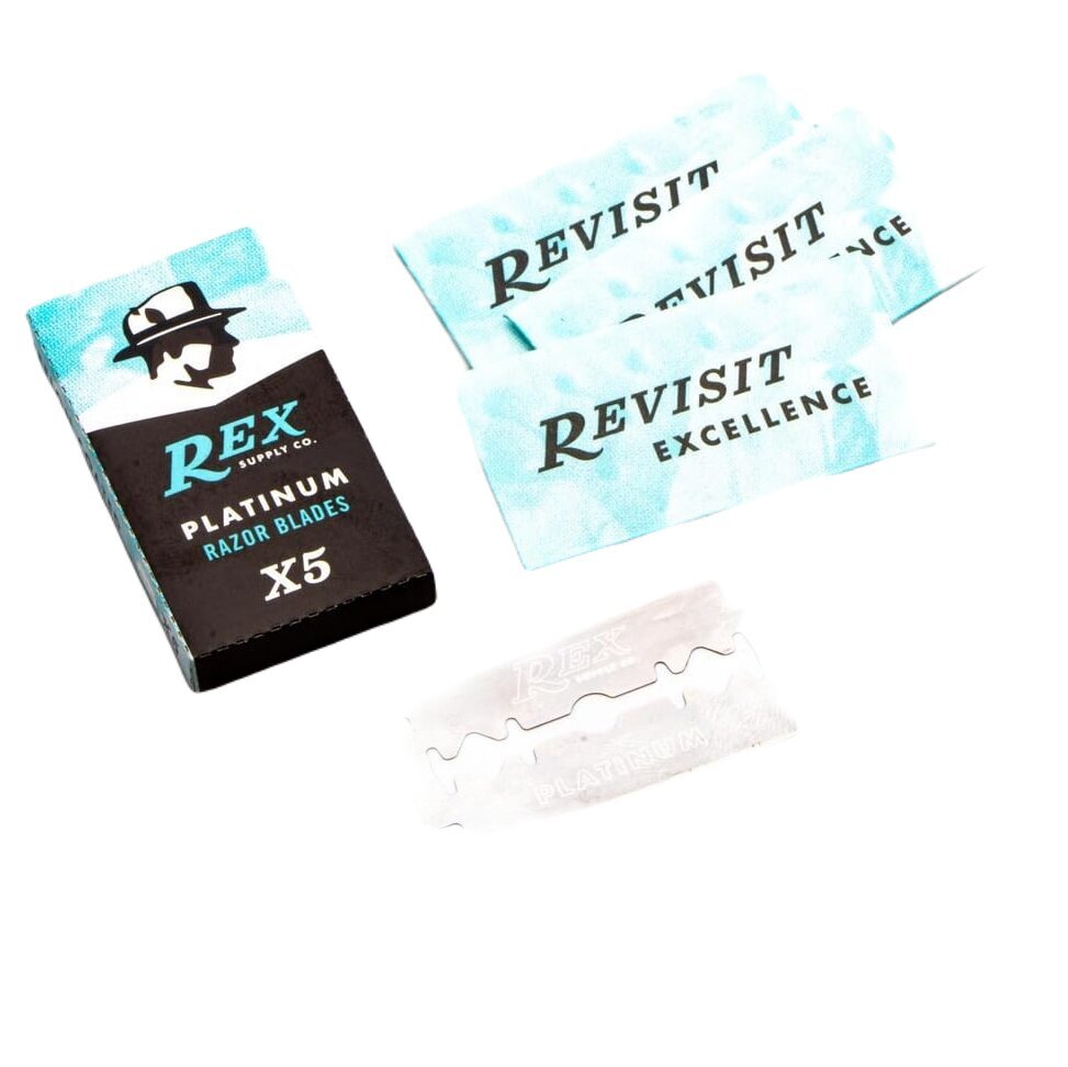 5 razor blades platinum Rex 