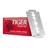 5 double edge razor blades stainless steel Tiger Superior 