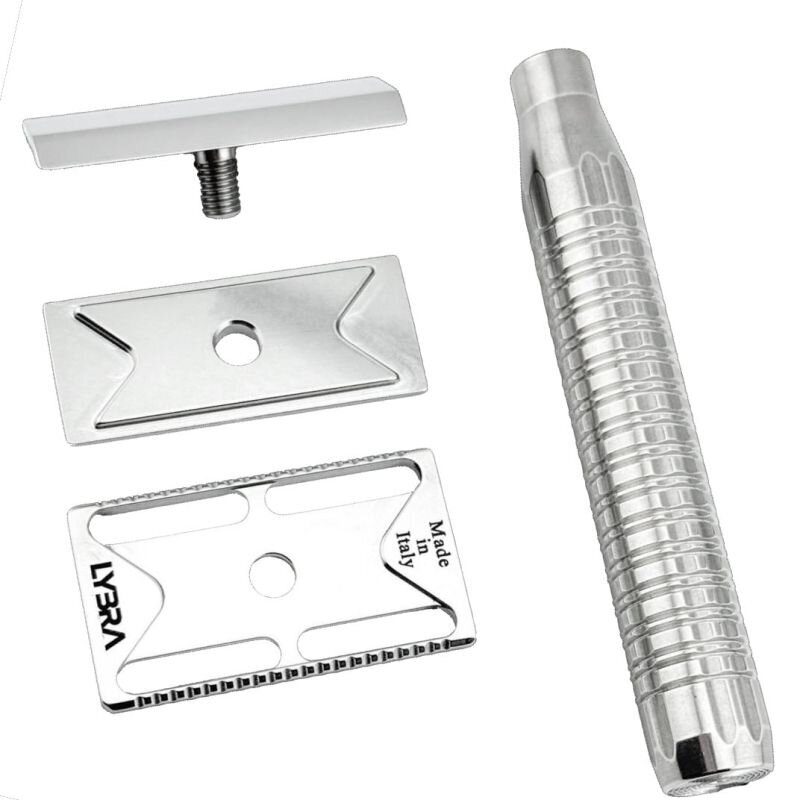 The Goodfellas’ smile safety razor stainless steel Lybra 