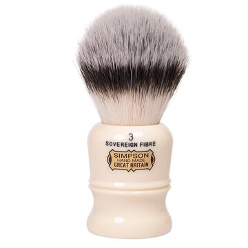 Simpsons Duke 3 Sovereign Grade Synthetic Fibre Shaving Brush