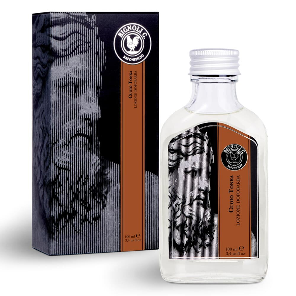 Saponificio Bignoli aftershave Cuoio Tonka 100ml 
