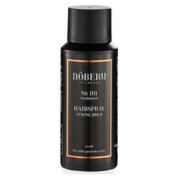 Noberu of Sweeden Sandalwood Travel Hairspray Strong Fixation 100ml