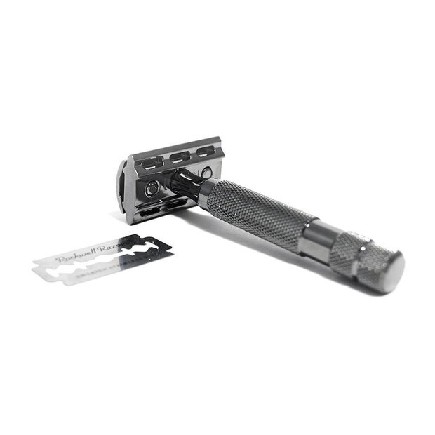 Varnostni brivnik Rockwell 6C White Chrome