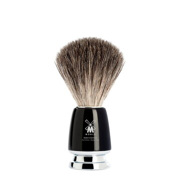 Mühle RYTMO Black Pure Badger Shaving brush, razor and stand set
