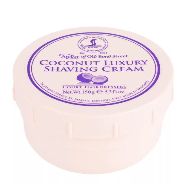 Krema za britje Taylor of Old Bond Street Coconut