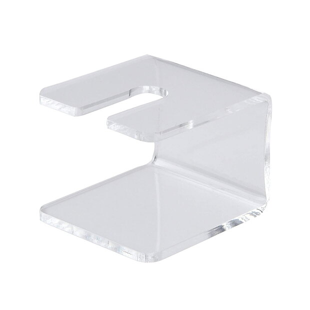 Pearl Acrylic Razor Stand Small Transparent SA-04 