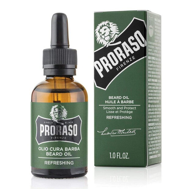Olje za brado Proraso Refreshing