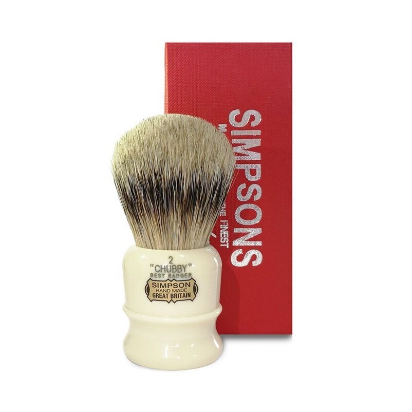 Simpsons shaving brush Chubby 2 Super Badger 