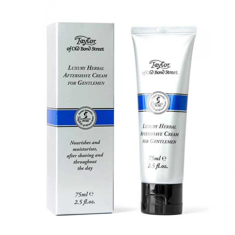 Taylor Of Old Bond Street Herbal Aftershave Cream 75ml 