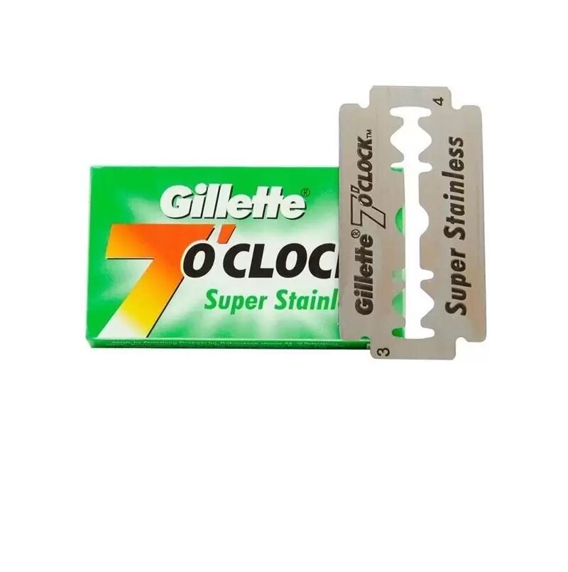 5 DE Blades Gillette 7 o