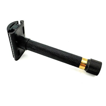 Parker Safety Razor Variant Adjustable Black Gold Version