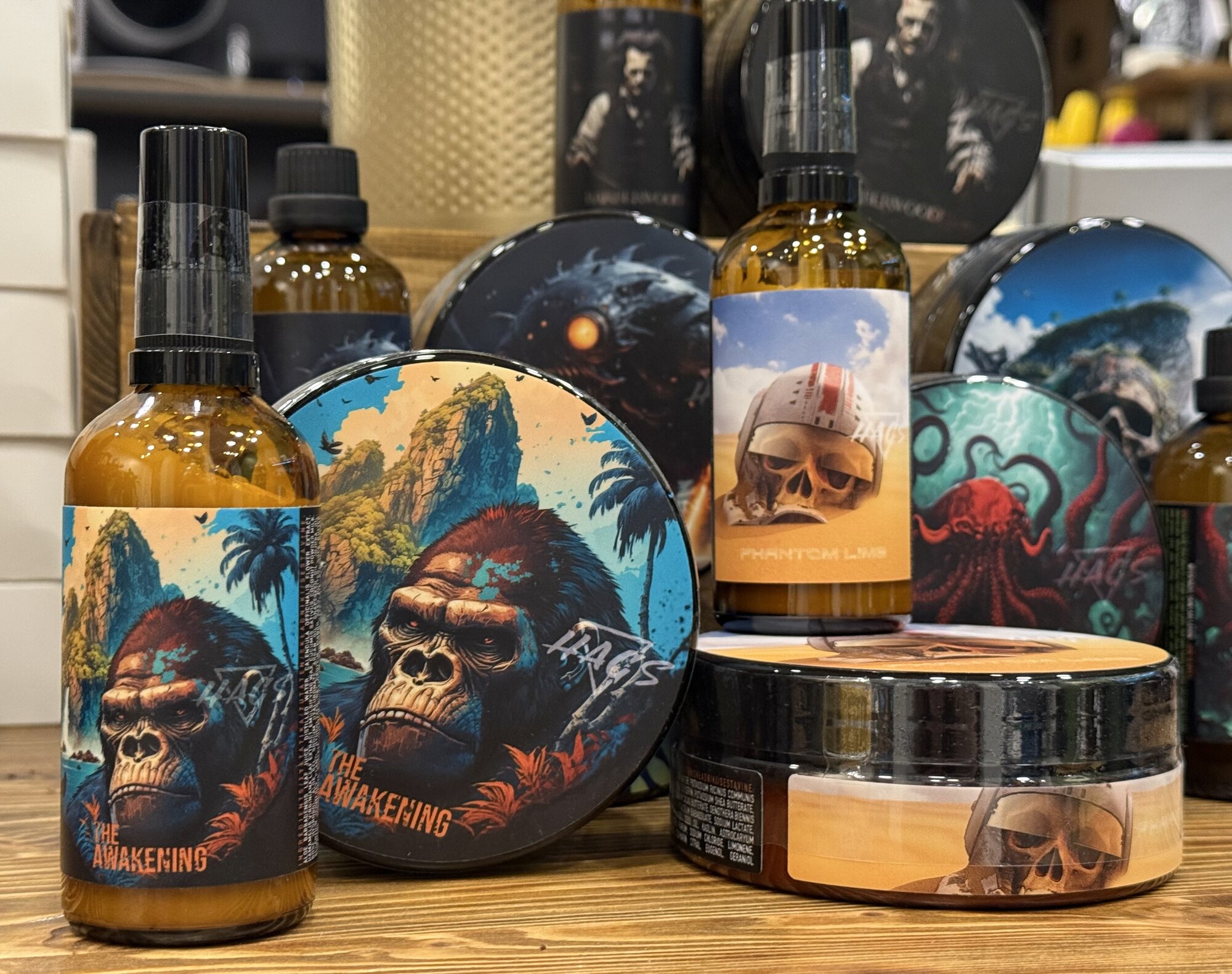 HAGS: бритьё как современное искусство