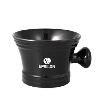 Epsilon Ebony Porcelain Shaving Bowl