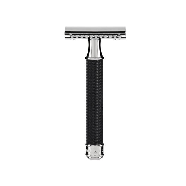 Muehle TRADITIONAL - Pure Badger Shaving brush, safety razor, and stand set