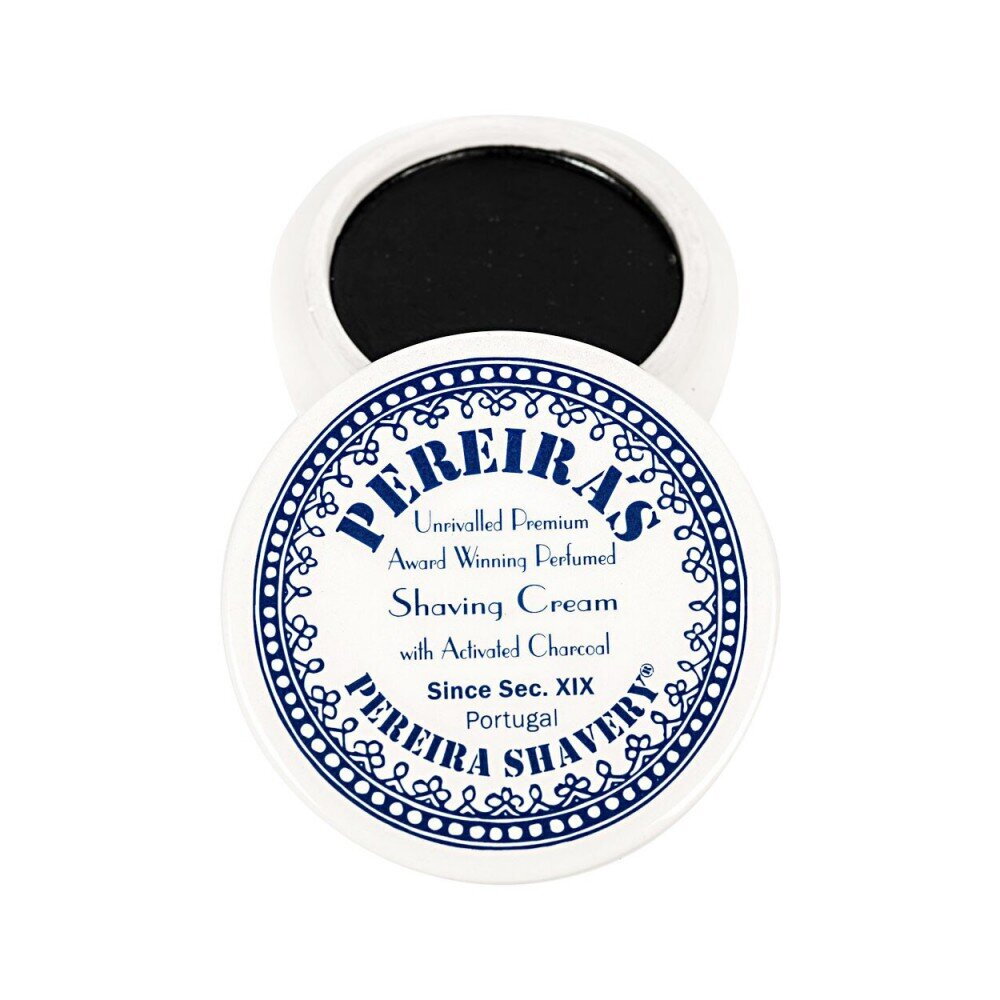 Pereira Shavery Activated Charcoal Shaving Soap 130g 