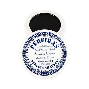 Pereira Shavery Activated Charcoal Shaving Soap 130g