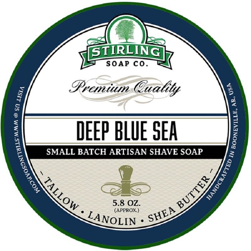 Stirling Shaving Soap Deep Blue Sea 170ml 