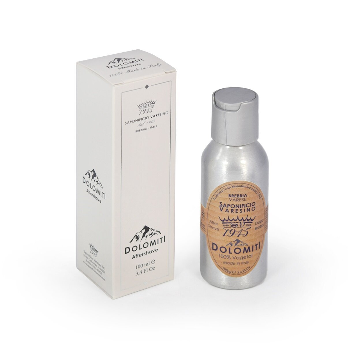 Saponificio Varesino After Shave Dolomiti 100ml - in aluminium bottle 