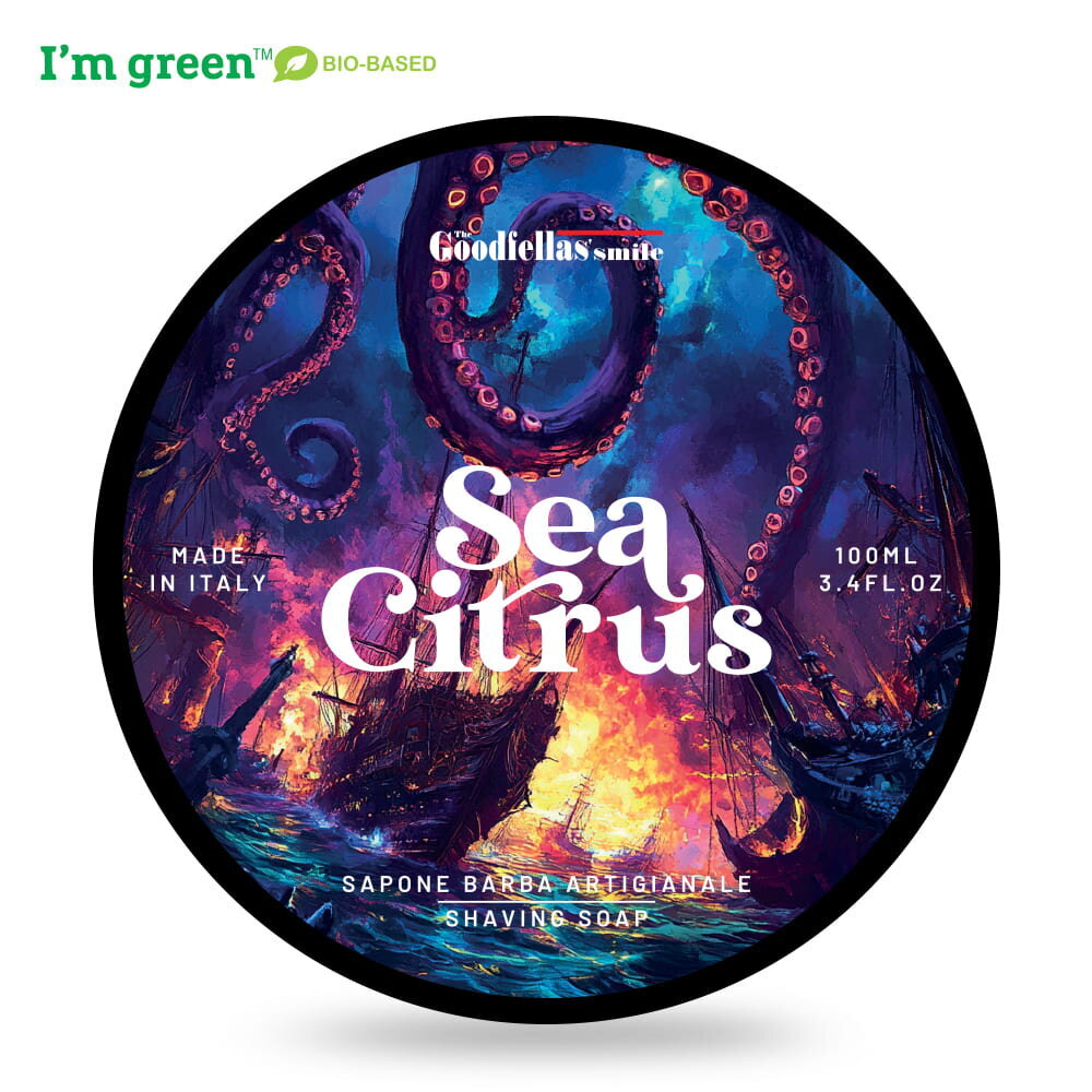 Tgs Sea Citrus Shaving Soap AJ-1 Formula 100ml 