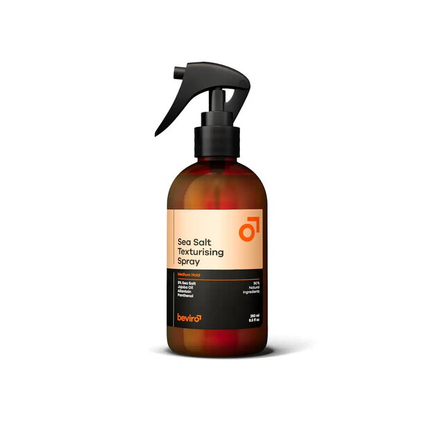 Sprej z morsko soljo za teksturo las Beviro Sea Salt Texturising Spray Medium