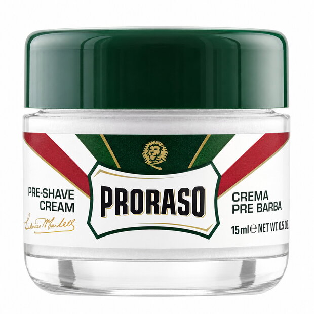 Krema pred britjem Proraso Green