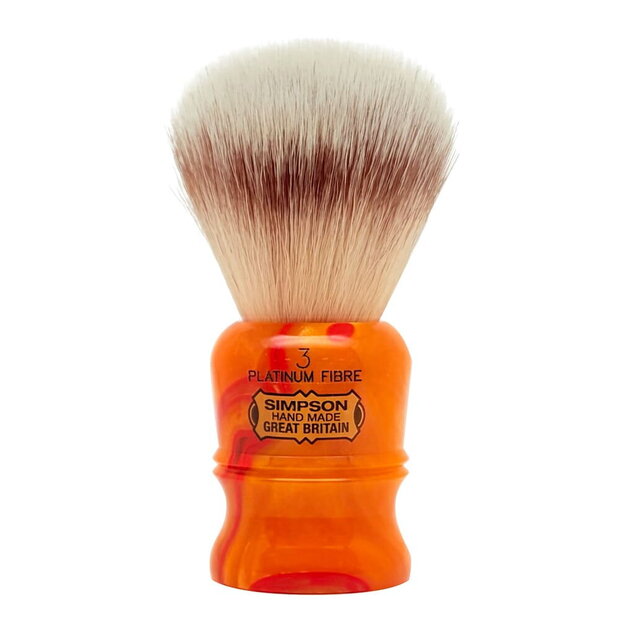 Čopič za britje Simpsons Duke 3 Sunspot Orange