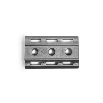 Rockwell Stainless Steel 2-4 Base Plate for 6S Razor