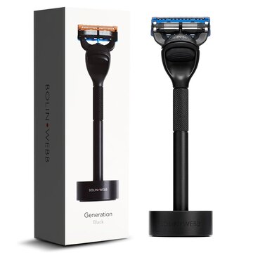 Bolin Webb Stand & Black Generation Razor Set
