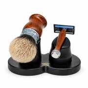 Stojalo za brivnik in čopič Saponificio Varesino Dual Stand