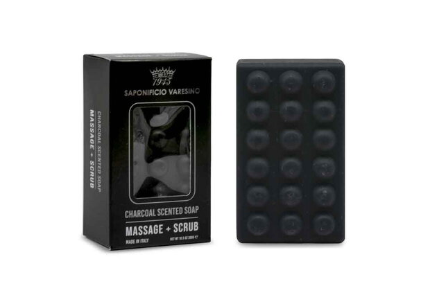 Masažno milo Saponificio Varesino Charcoal