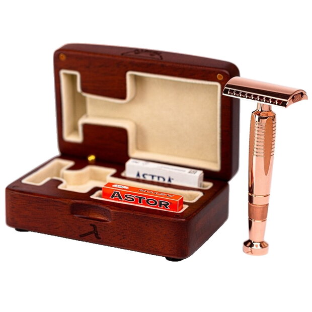 Varnostni brivnik Lambda Athena Copper