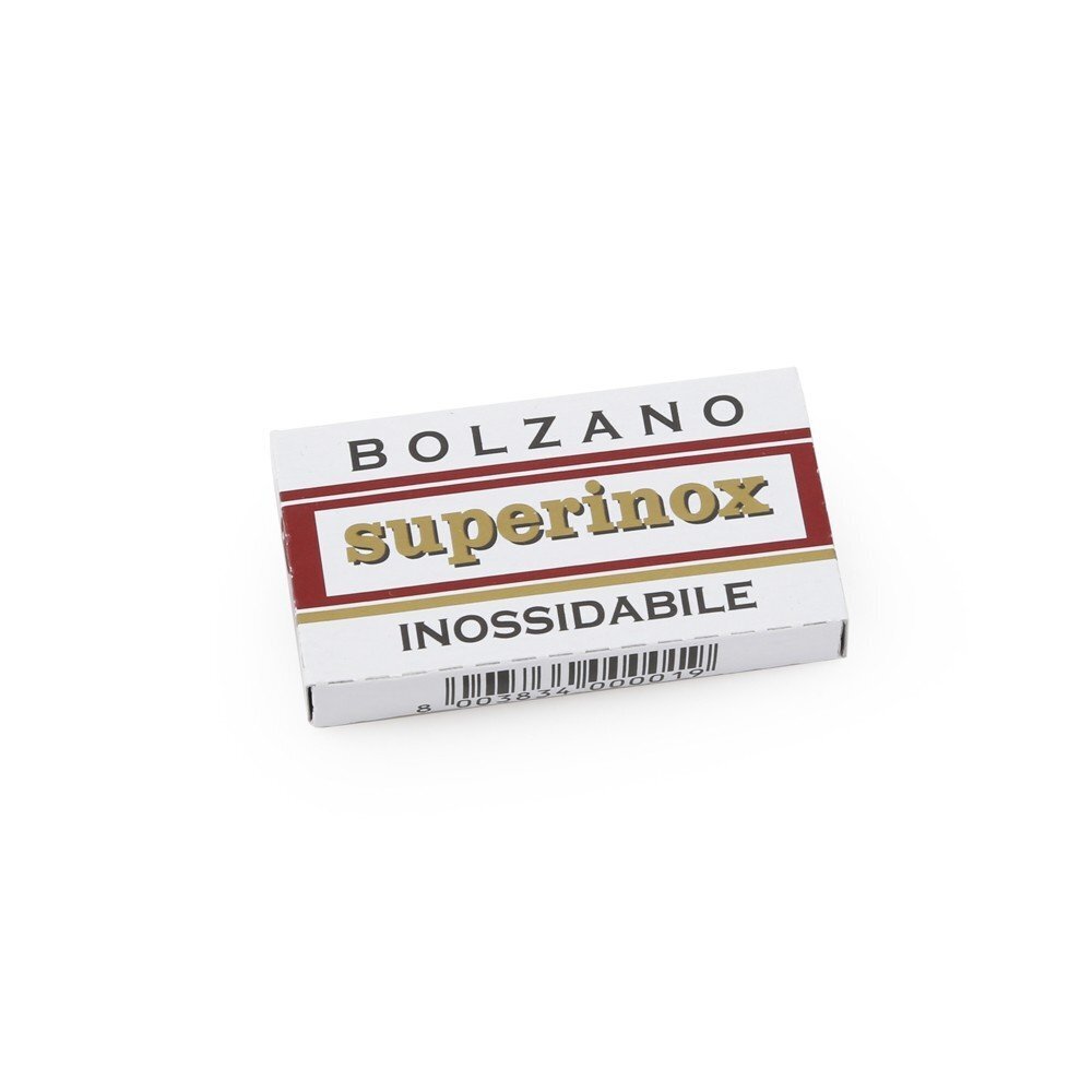 Bolzano Superinox Razor Blades Double Edge. 100 Blades 